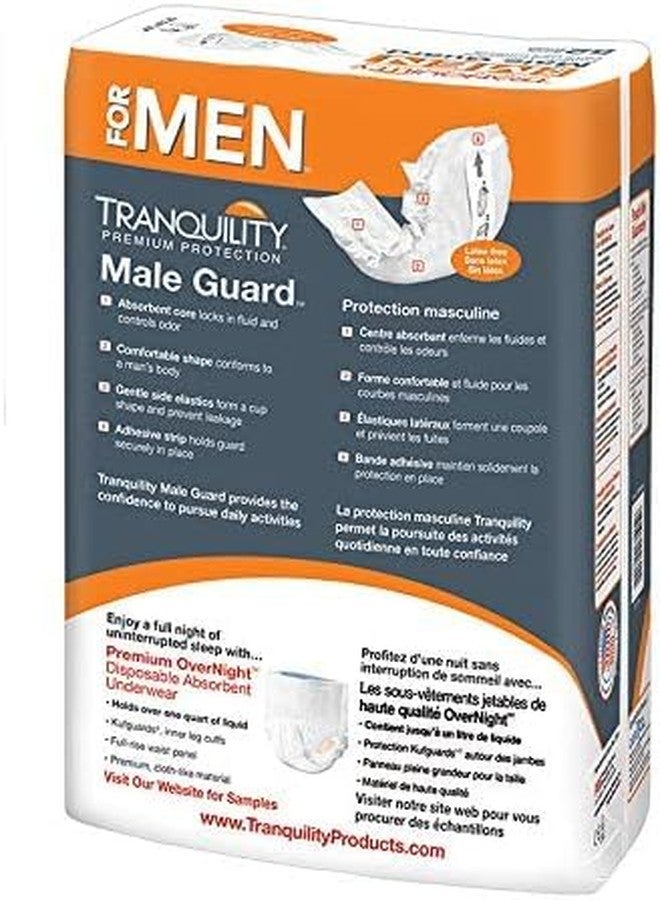 Tranquility Male Guards, Premium Incontinence Shields for Maximum Absorbency, Adhesive Strip for Secure Placement, Discreet Design, One Size, 104ct Case - Image 4